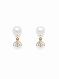 Boucles d'oreille France en perles et Swarovski
