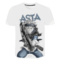 Black Clover Asta Attack Mode 3D T-shirt