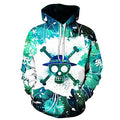 One Piece Death Mugiwara Flag Mark Cozy Hoodie