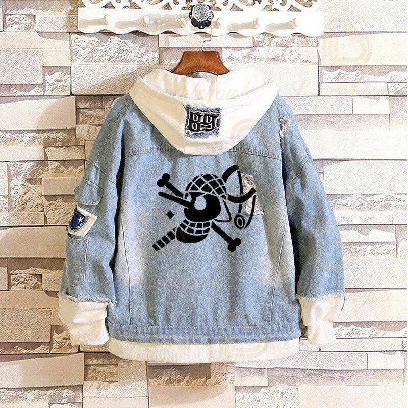 One Piece Sniper King Denim Jacket