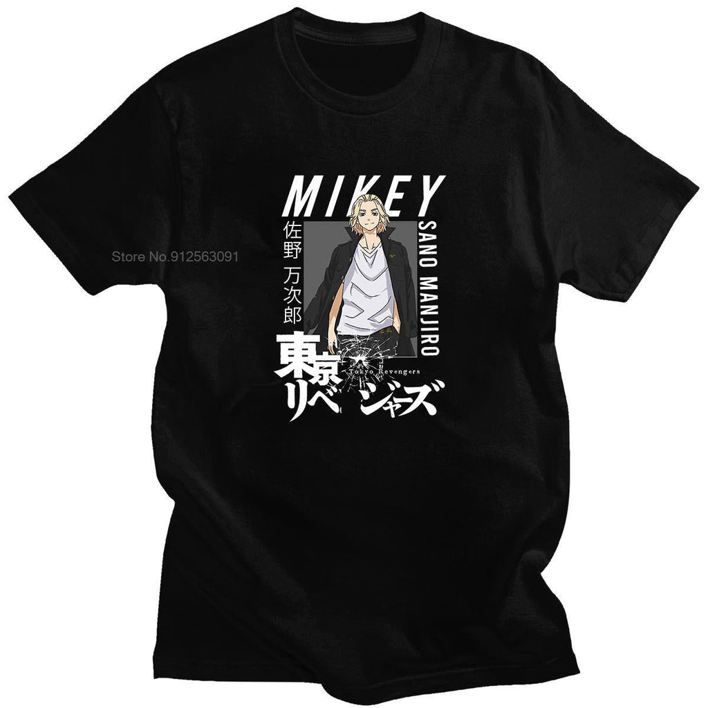 Tokyo Revengers Mikey New Tshirt Cotton Casual