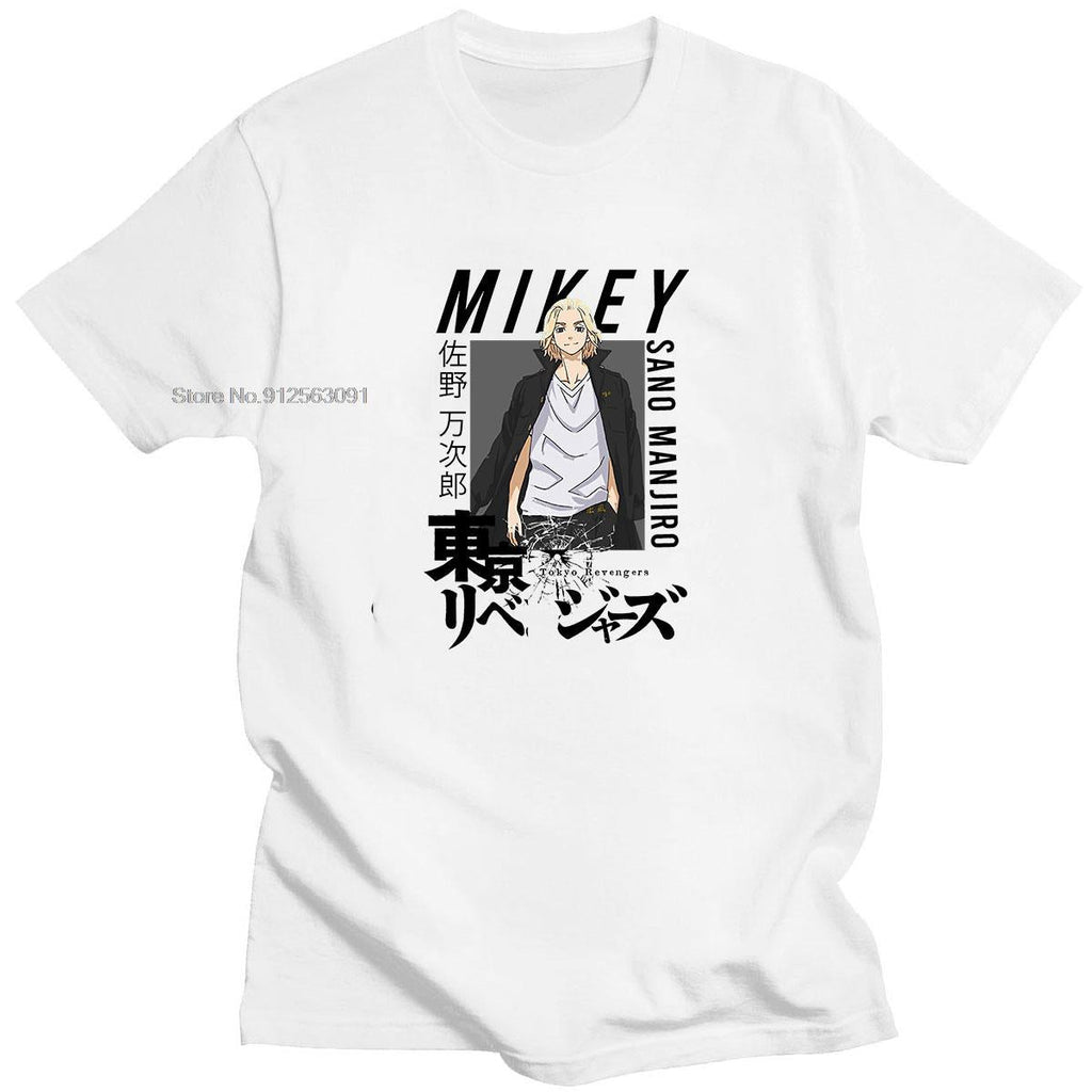 Tokyo Revengers Mikey New Tshirt Cotton Casual