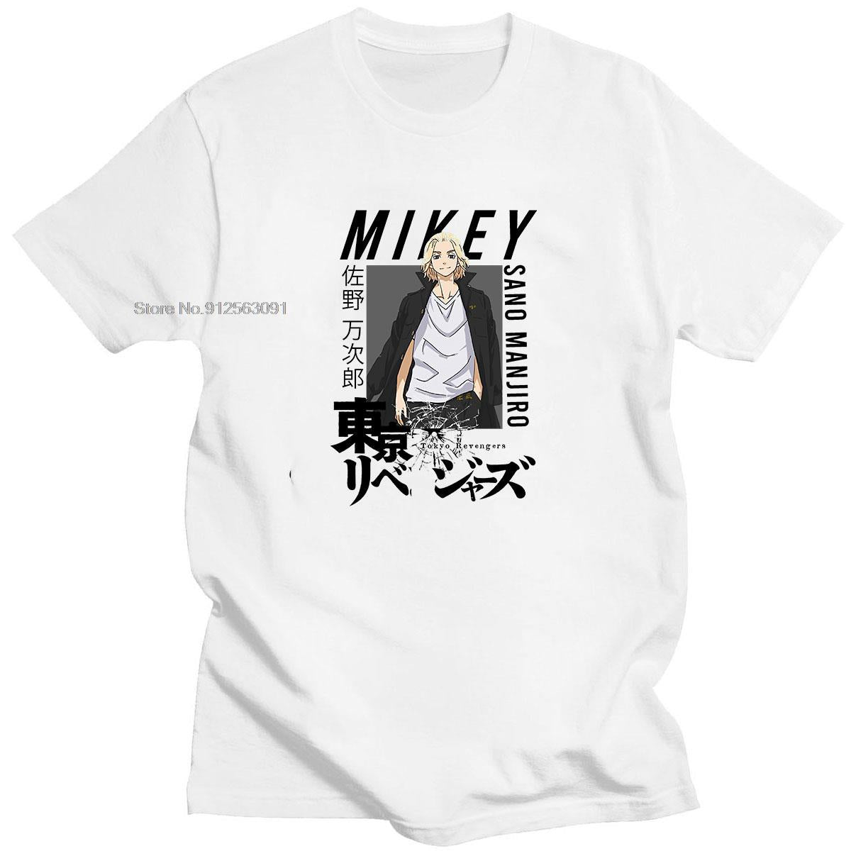 Tokyo Revengers Mikey New Tshirt Cotton Casual
