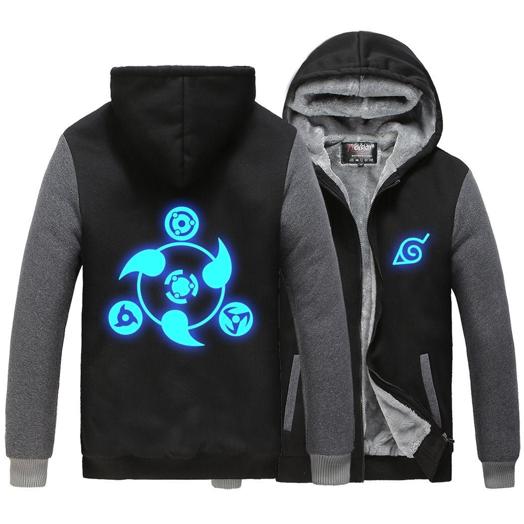 Uchihan Clan Mangekyou Nightshade Hoodie